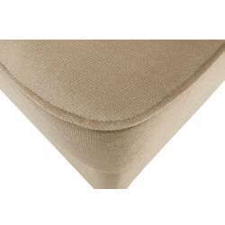 Puf Tempo Kondela Rufino New (Golden Beige/Walnut) Thumb