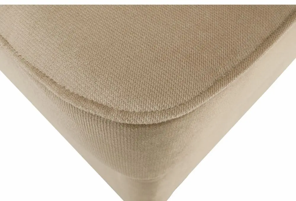 Puf Tempo Kondela Rufino New (Golden Beige/Walnut) - 3