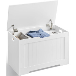 Bancheta Vasagle LHS11WT (White) Thumb