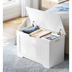 Bancheta Vasagle LHS11WT (White) Thumb