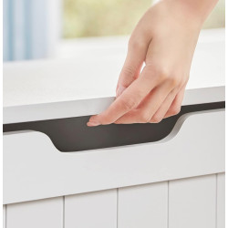 Bancheta Vasagle LHS11WT (White) Thumb