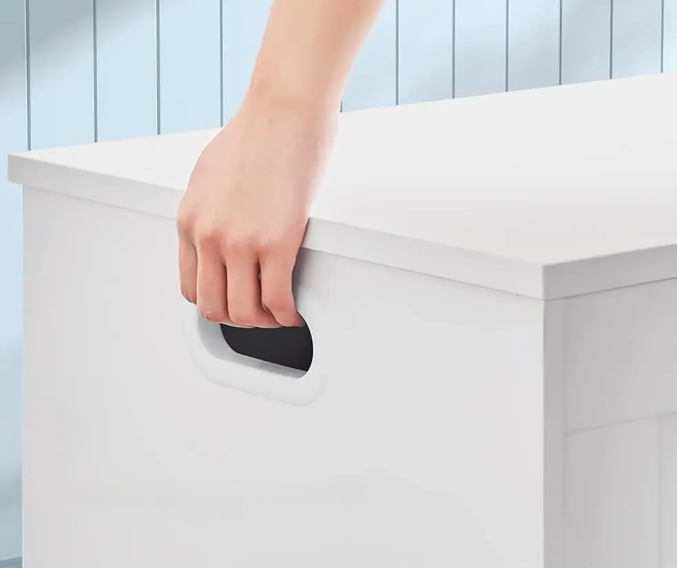 Bancheta Vasagle LHS11WT (White) - 8