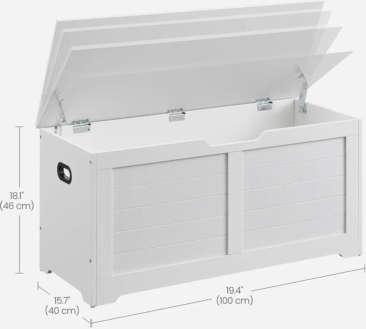 Bancheta Vasagle LSB061T10 (White) - 5