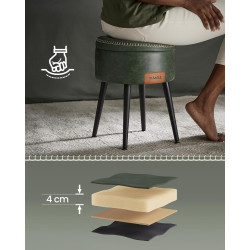 Пуф-табурет Vasagle Ekho LOM005C01 (Forest Green) Thumb