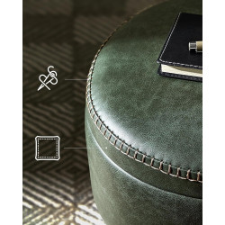 Пуф-табурет Vasagle Ekho LOM005C01 (Forest Green) Thumb