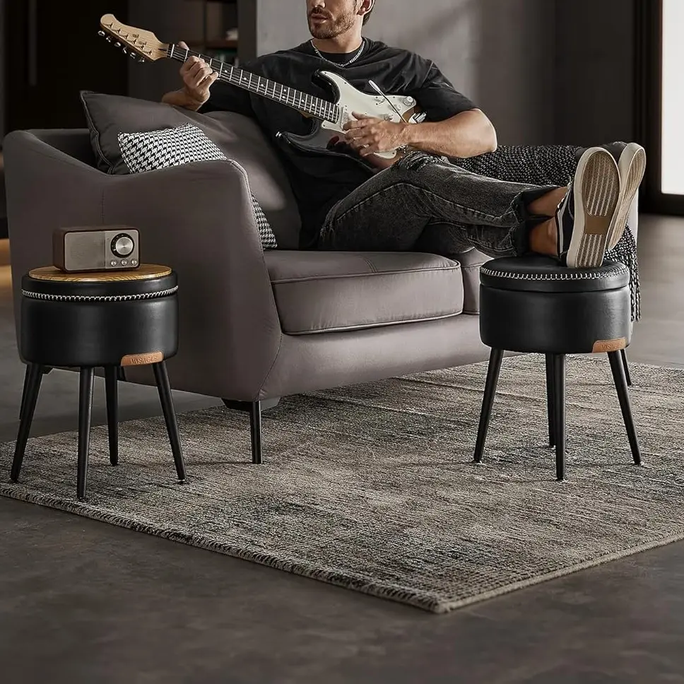 Пуф Vasagle Ekho LOM005B01 (Ink Black)