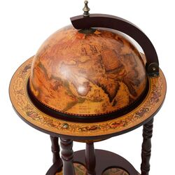 Барный сервировочный стол Costway HW47195 (Brown) Thumb