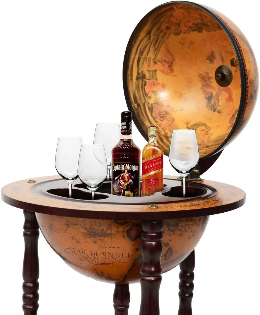 Барный сервировочный стол Costway HW47195 (Brown)