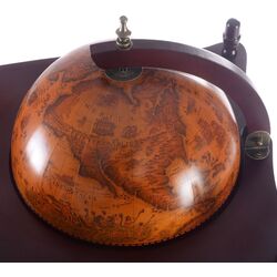 Барный сервировочный стол Costway HW51940 (Brown) Thumb