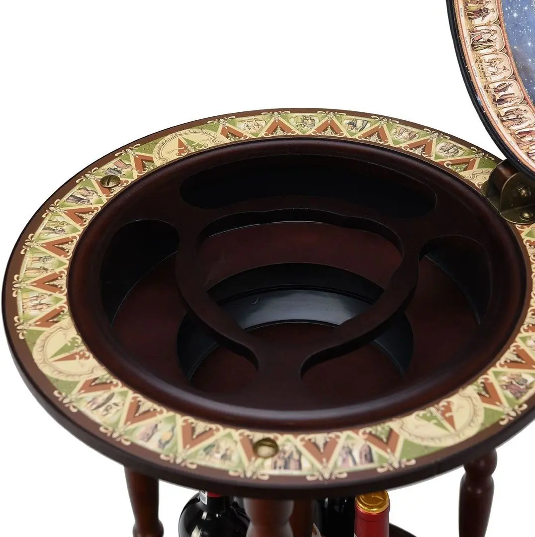 Masa de servit bar Costway HW58775 (Brown/Beige)