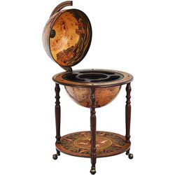 Masa de servit bar Costway JV10058 (Brown)