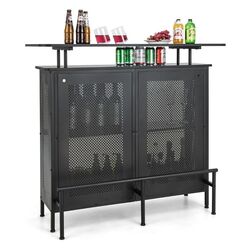 Барный стол Costway JV10836DK (Black) Thumb