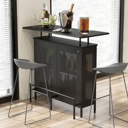 Барный стол Costway JV10836DK (Black) Thumb