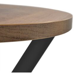 Masa de bar DP Kleo H1100 600 (Dark Brown/Black) Thumb