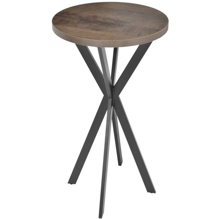 Masa de bar DP Kleo H1100 600 (Dark Brown/Black)