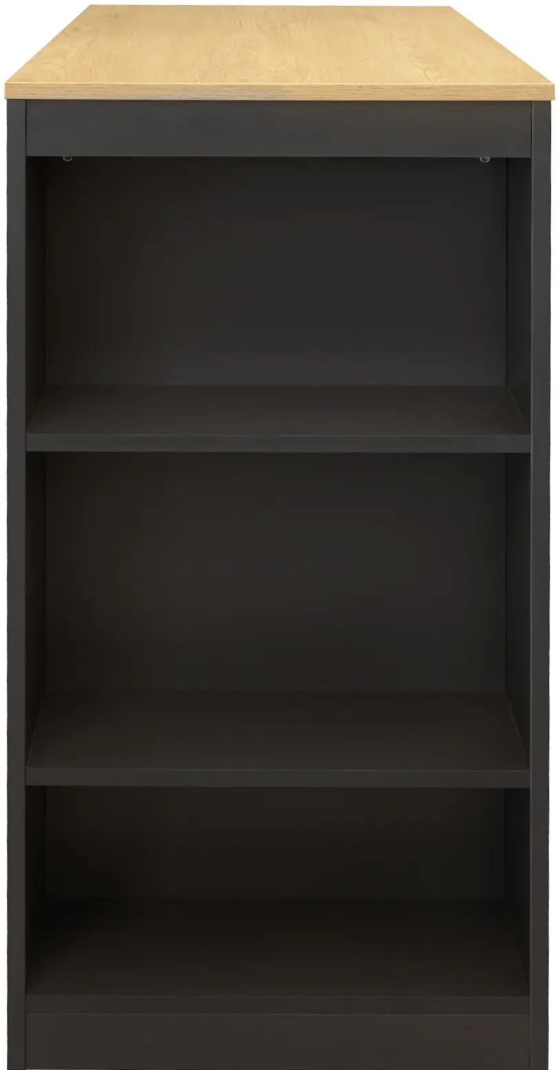 Барный стол DP Bosco 100x105x50 (Black/Oak)