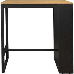 Барный стол DP Bosco 100x105x50 (Black/Oak) Thumb