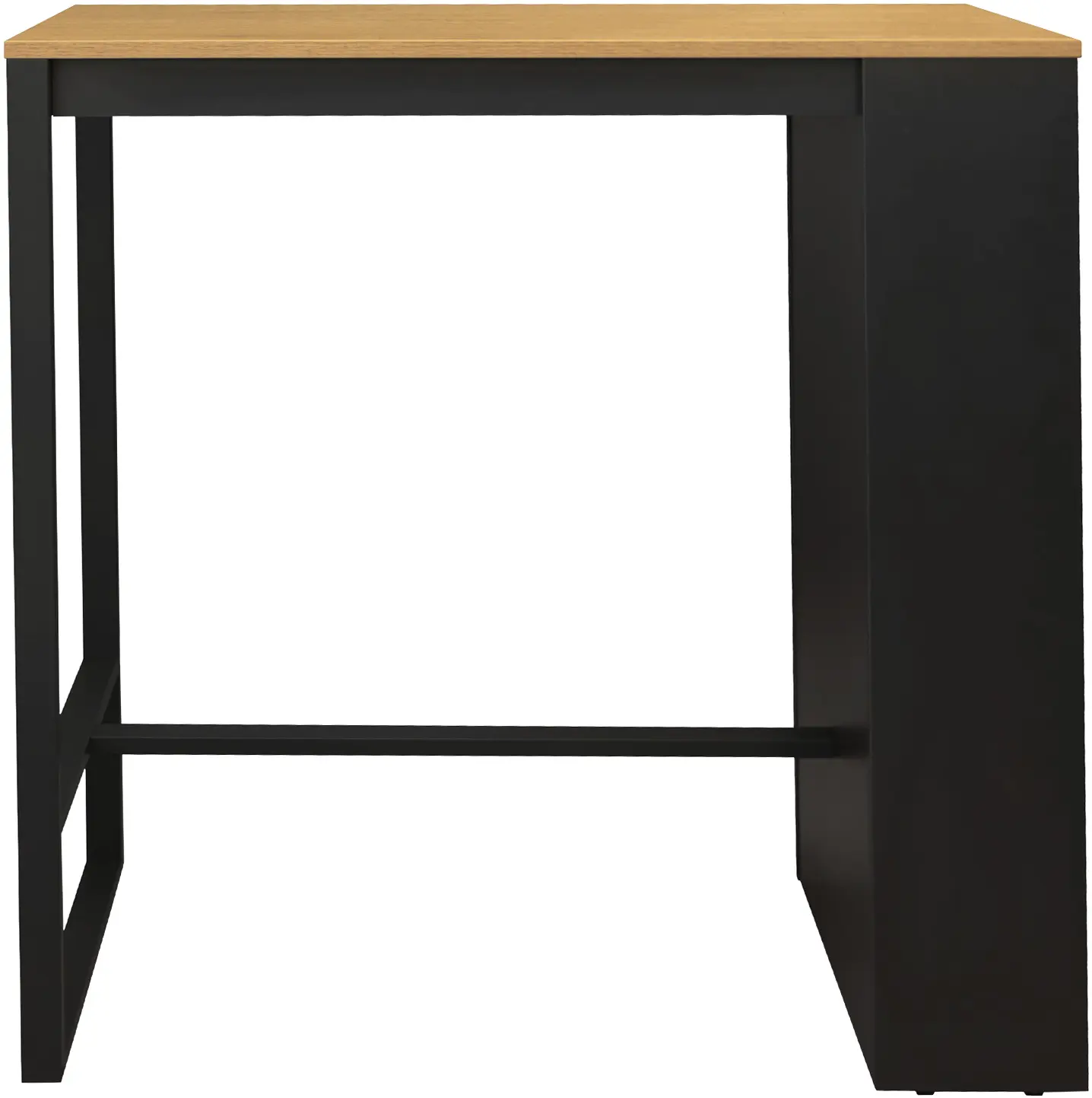 Барный стол DP Bosco 100x105x50 (Black/Oak)