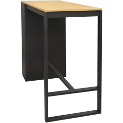 Барный стол DP Bosco 100x105x50 (Black/Oak) Thumb