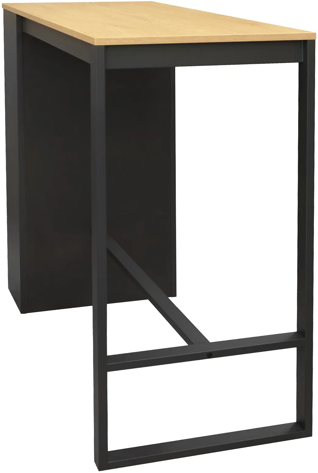 Барный стол DP Bosco 100x105x50 (Black/Oak)