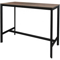 Masa de bar DP Fiji 138x60 (Brown/Black) Thumb