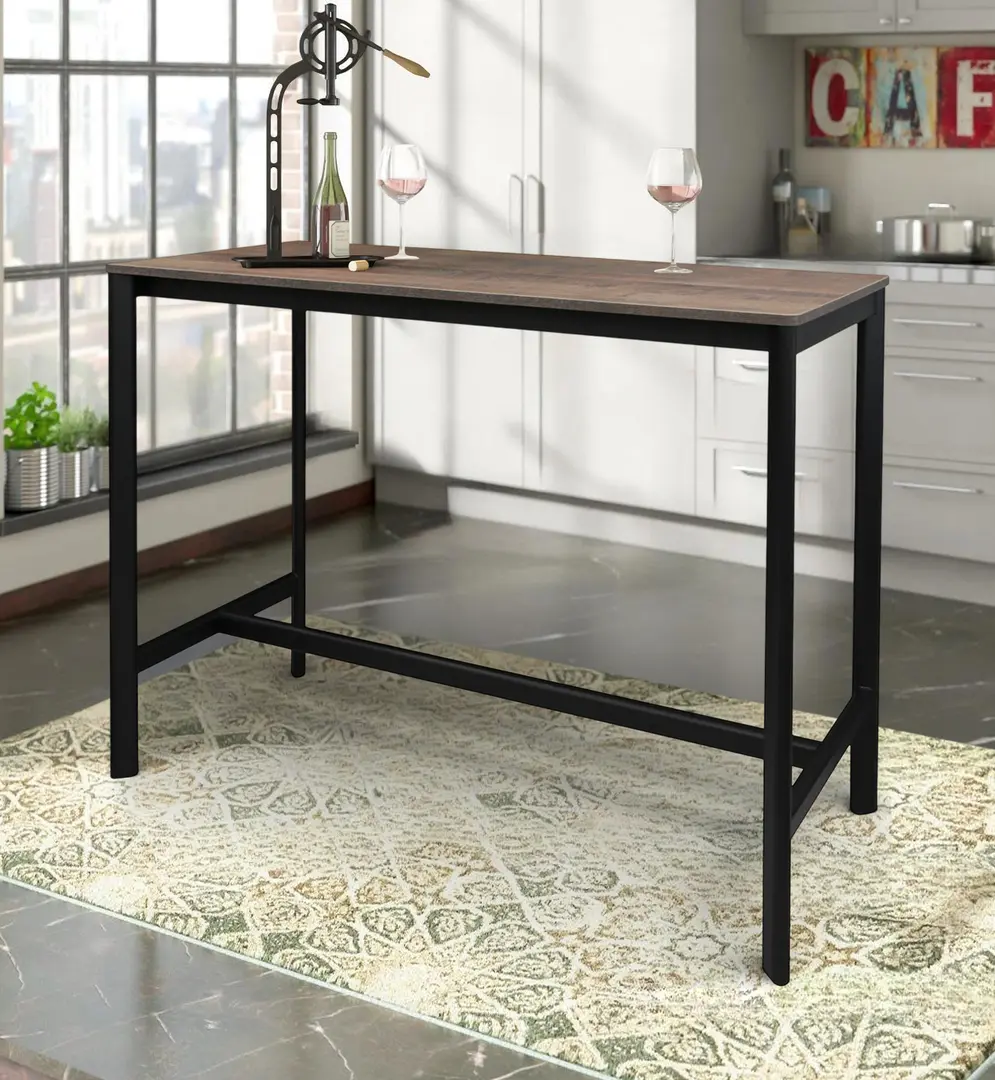 Masa de bar DP Fiji 138x60 (Brown/Black)