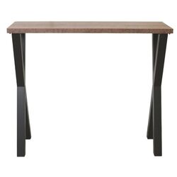 Барный стол DP Xena 1200x400 (Dark Wood/Black) Thumb