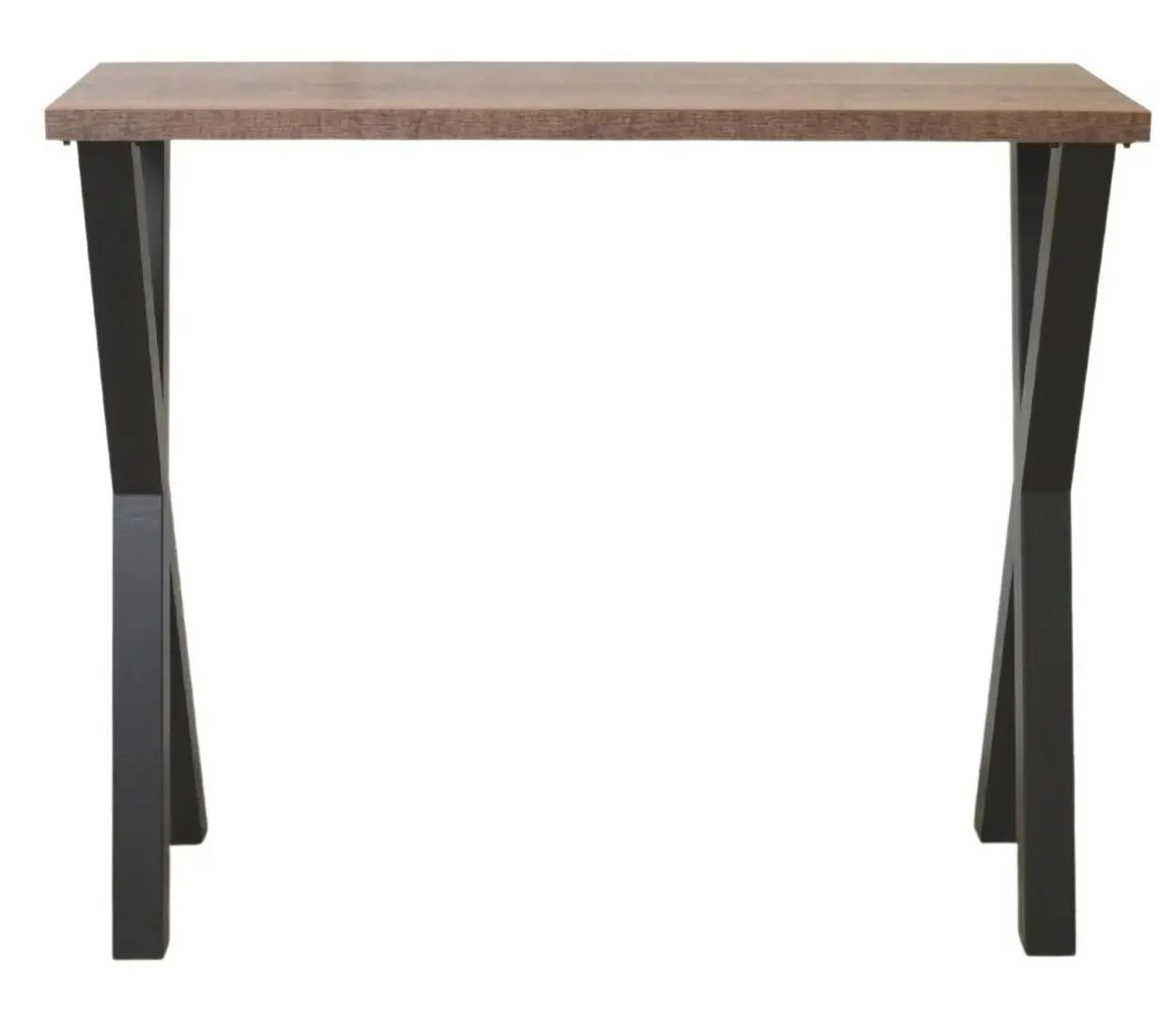 Барный стол DP Xena 1200x400 (Dark Wood/Black) - 2