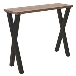 Барный стол DP Xena 1200x400 (Dark Wood/Black) Thumb