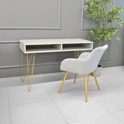 Masa auxiliara DP Mia (Grey/Gold) Thumb