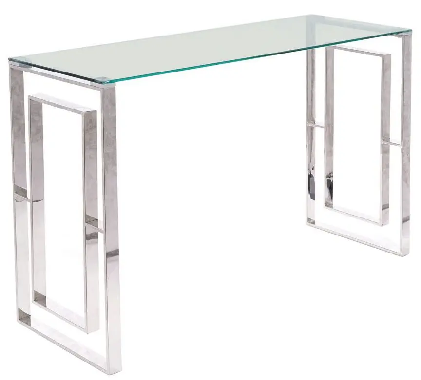 Masa auxiliara Signal Allure C 120x40 (Glass/Chrome)