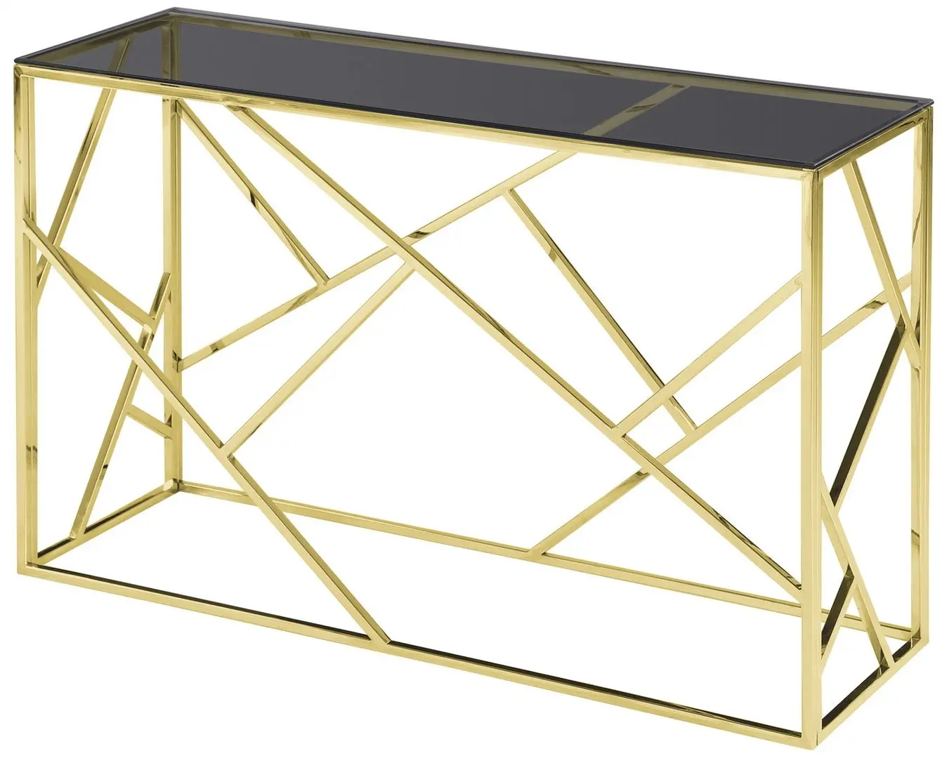 Консольный стол Signal Escada C 120x40 (Glass/Gold)