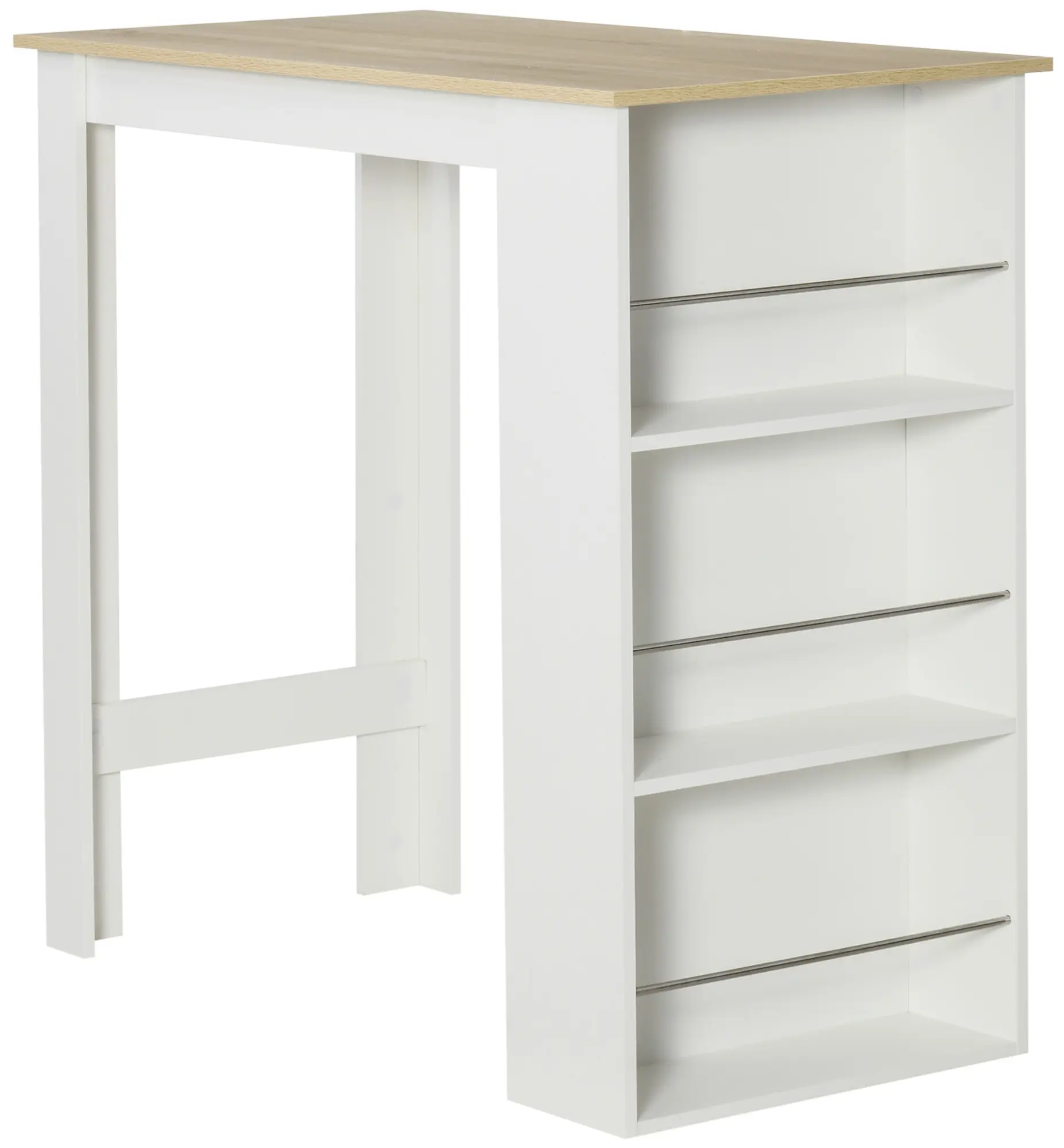 Барный стол Homcom 835-390WT (White) - 3