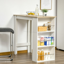 Барный стол Homcom 835-390WT (White)