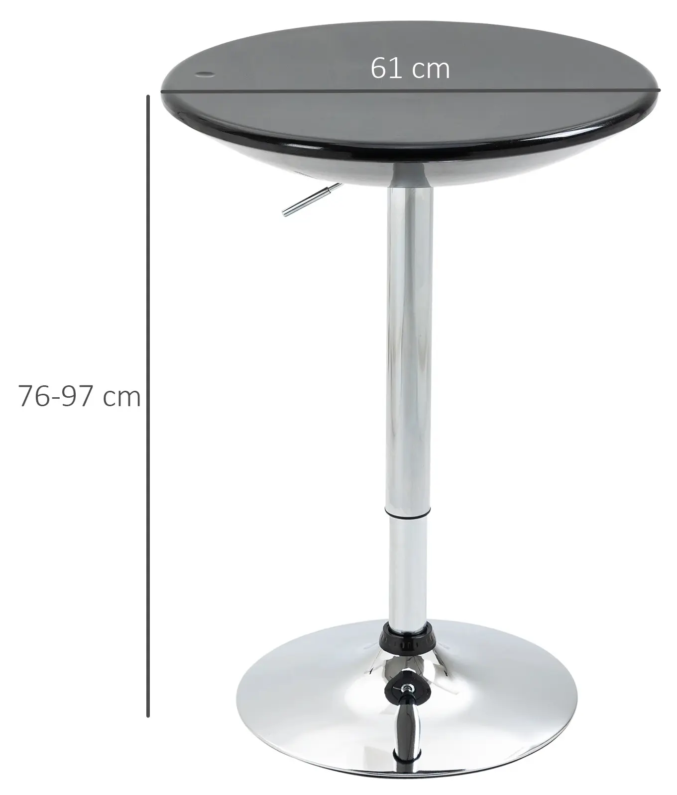 Барный стол Homcom 835-505BK (Black) - 3