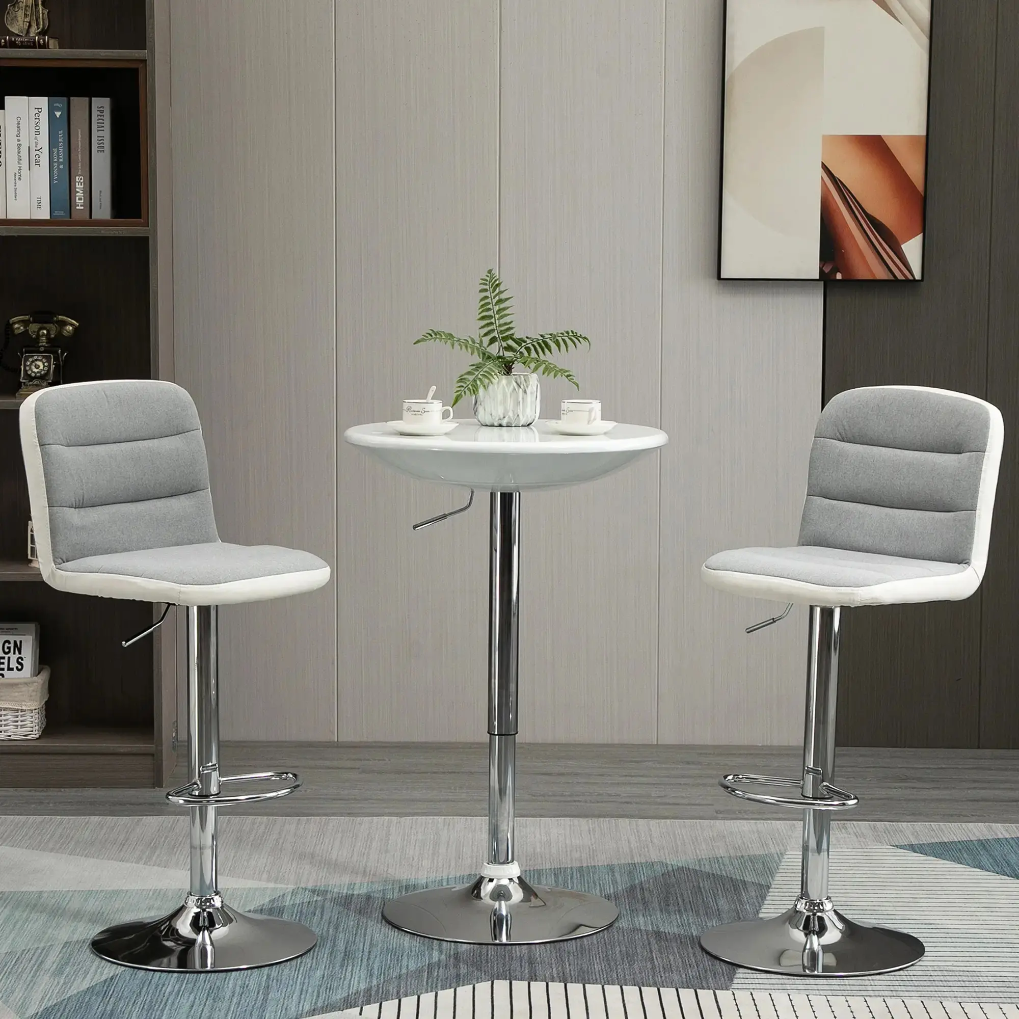 Барный стол Homcom 835-505WT (White) - 6