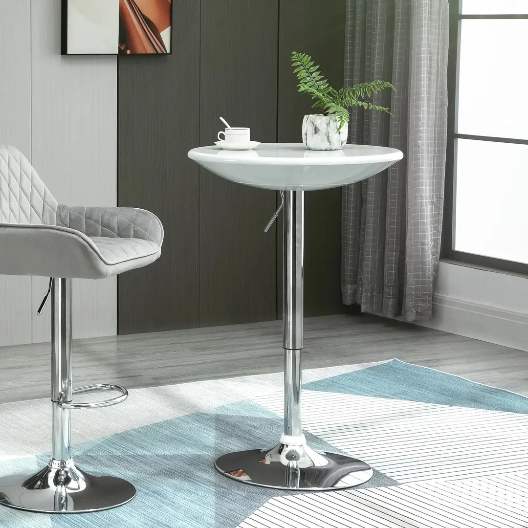 Барный стол Homcom 835-505WT (White)