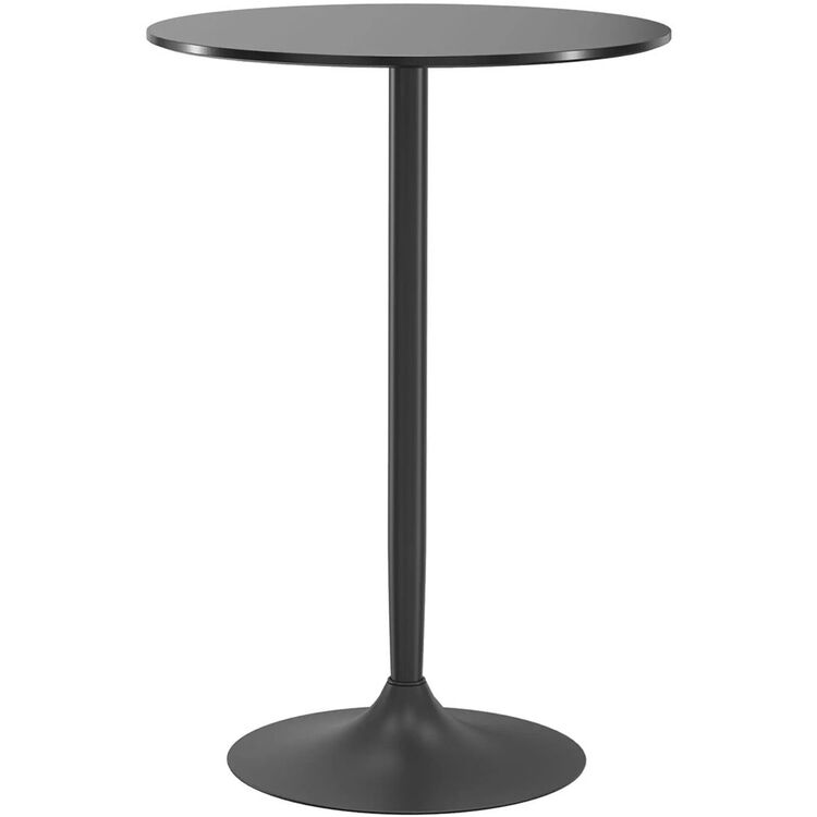 Masa de bar Homcom 83A-069V81BK 70x70x102 cm (Black)