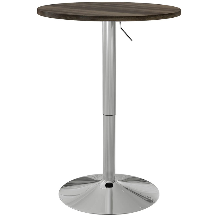 Masa de bar Homcom 83A-087V80DW (Dark Walnut)