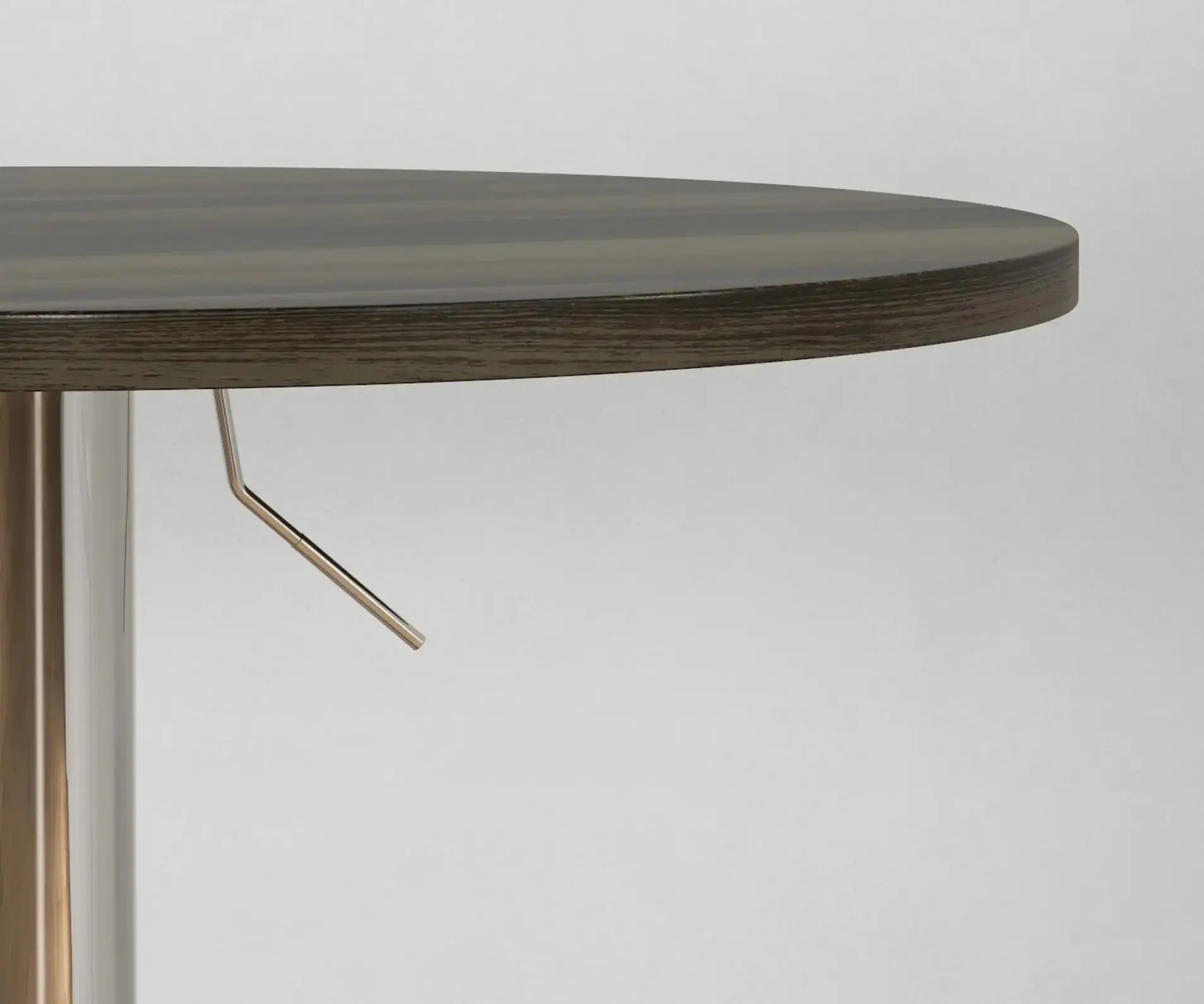 Masa de bar Homcom 83A-087V80DW (Dark Walnut)