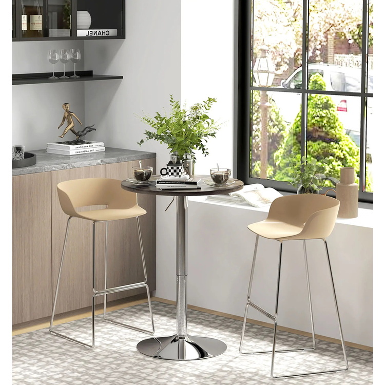Masa de bar Homcom 83A-087V80DW (Dark Walnut)