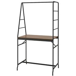 Set masa scaune Ikea Haverud/Sandsberg 4 scaune105cm (Negru/Vopsit Maro) Thumb