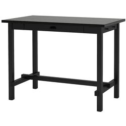 Set masa scaune Ikea Nordviken/Bergmund/Gunnared 75cm 1+4 (Negru/Gri mediu) Thumb