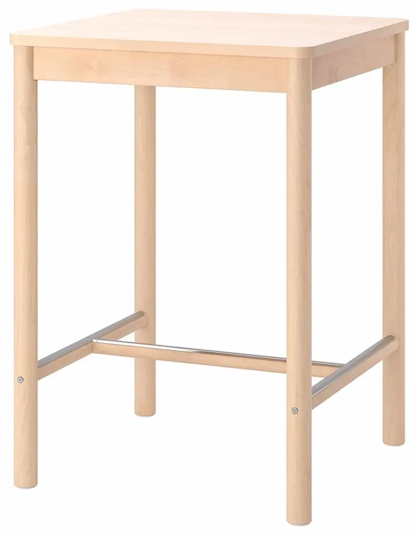 Обеденный набор Ikea Ronninge 4 барных стула (Береза)