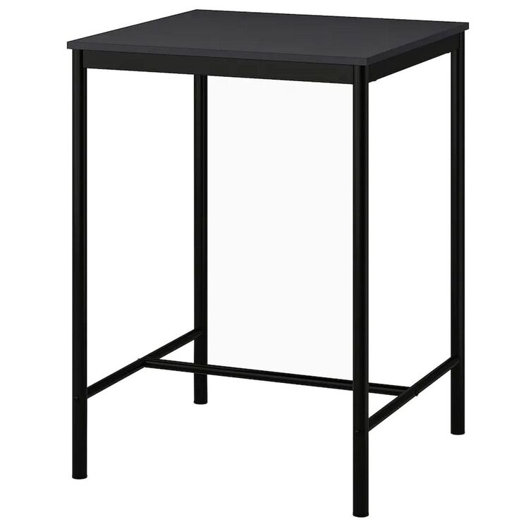 Set de sufragerie Ikea Sandsberg/Dalfred 2 scaune 67x67cm (Negru)