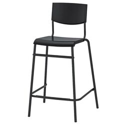 Set masa scaune Ikea Sandsberg/Stig 67x67cm 1+2 (Negru) Thumb