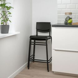Set masa scaune Ikea Sandsberg/Stig 67x67cm 1+2 (Negru) Thumb
