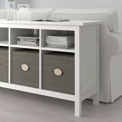 Masa auxiliara Ikea Hemnes 157x40 (Alb) Thumb