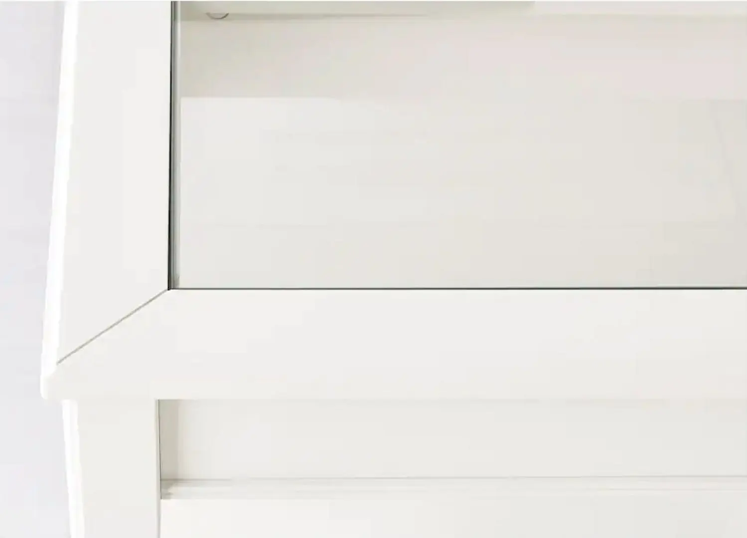 Consola Ikea Liatorp sticla 133x37 (Alb) - 8