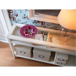 Consola Ikea Liatorp sticla 133x37 (Alb) Thumb